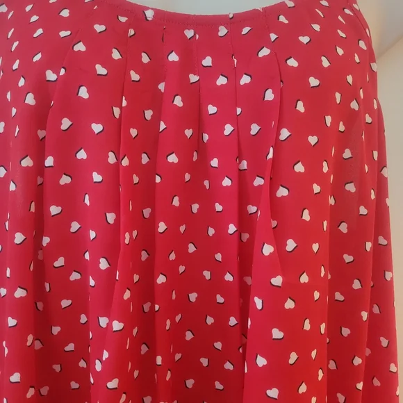 Torrid Red Heart Print Cami Top - Picture 2 of 6